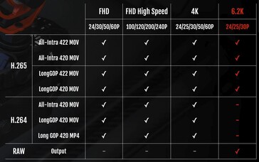 La Fujifilm X-S20 ha una varietà di modalità di ripresa video versatili, adatte a tutti, dai professionisti che desiderano una gradazione cromatica alle mamme che vogliono solo i video dei loro figli in vacanza. (Fonte: Fujifilm)