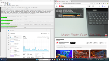 LatencyMon non mostra alcuna caduta di fotogrammi durante la riproduzione di video 4K60 e nessun problema DPC di rilievo