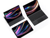Il One-Netbook 5 supporta varie posture come la serie Surface Laptop Studio. (Fonte: One-netbook via Minixpc)