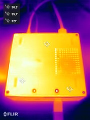 Peladn HA-4 durante il test di stress (lato inferiore)