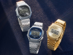I tre orologi Casio che formano la nuova serie A140WE, sono caratterizzati da nuove casse rotonde. 