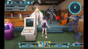 Nella foto: Uno screenshot del gameplay di Digimon World: Next Order.