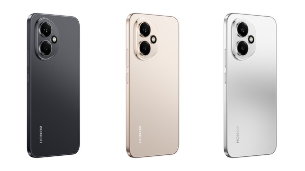 Honor 400 è disponibile nei colori nero, oro e argento. (Fonte immagine: Honor)