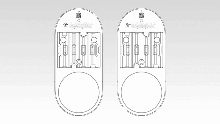 LG Smart Deadbolt Lock sarà alimentata da quattro batterie AAwebp