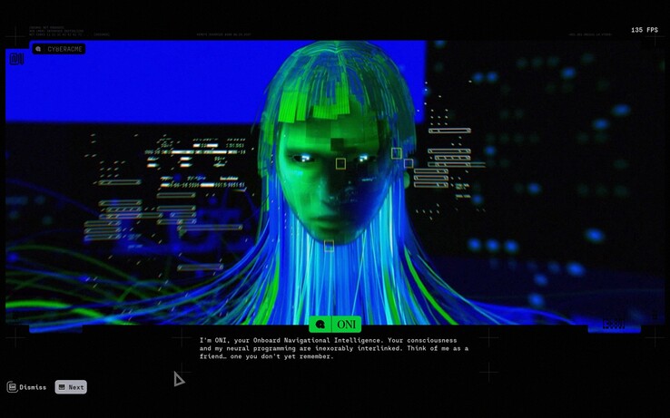 ONI, l'Intelligenza di Navigazione di Bordo di Marathon, introduce lo sparatutto di estrazione di Bungie con uno stile visivo freddo e sintetico che stabilisce immediatamente il tono.