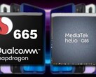 L'originale Redmi Note 8 è venuto con un SD 665 ma il modello 2021 potrebbe sfoggiare un Helio G85. (Fonte immagine: Xiaomi/Qualcomm/MediaTek - modificato)