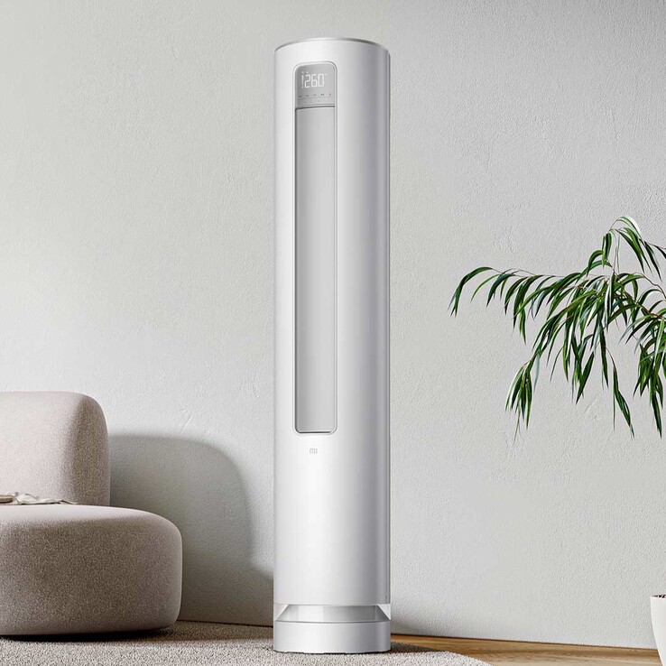 Il condizionatore verticale Xiaomi Soft Wind da 3 cv (fonte: Xiaomi)