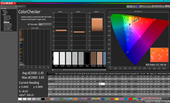 ColorChecker dopo la calibrazione