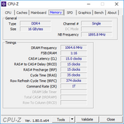 CPU-Z Memoria