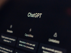 Schermata iniziale di ChatGPT