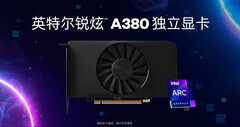 L&#039;Intel ARC A380 è ora disponibile in Cina al prezzo di circa 153 dollari (fonte: Intel)