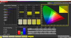 Saturazione CalMAN calibrata