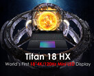 L'imminente Titan 18 HX di MSI sfoggia un enorme pannello mini-LED da 18 pollici 4K 120 Hz. (Fonte immagine: MSI)