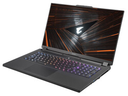 L'Aorus 17 XE4-73DE514SH, fornito da Gigabyte Germania.