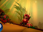 Schermata in-game di Another Crab's Treasure che mostra gli ambienti e il gameplay. (Fonte immagine: Steam - Modificato)