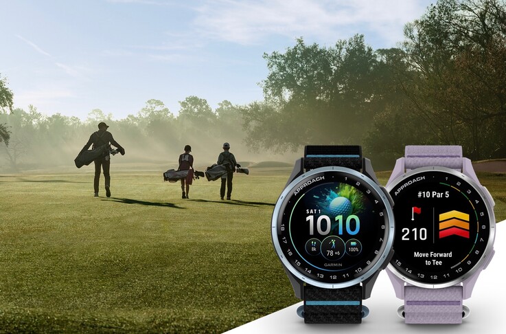 Lo smartwatch Garmin Approach J1 è disponibile in due varianti di colore. (Fonte: Garmin)