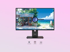 Il Display NaturaSynth utilizza un polarizzatore circolare, che secondo la ricerca potrebbe essere più facile per gli occhi. (Fonte: Lenovo)