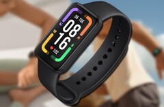 Il pannello AMOLED del Redmi Smart Band Pro ha una risoluzione di 194x368. (Fonte immagine: Xiaomi - modificato)