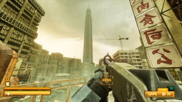 Nella foto: uno screenshot di gioco tratto da SPRAWL zero.