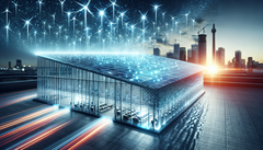 Il rivestimento SARC raffredda gli edifici senza bisogno di elettricità e si adatta automaticamente all'intensità della luce solare. (Fonte: DallE 3 / AI) 