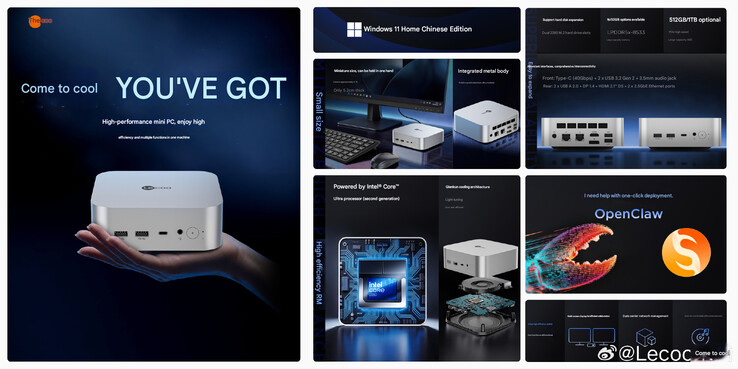 Il precedente teaser del mini PC (traduzione automatica)