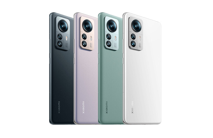 Lo Xiaomi 12S Pro nelle sue quattro opzioni di colore. (Fonte: Xiaomi)