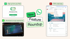 Tra gli ultimi miglioramenti di WhatsApp figurano la possibilità di registrarsi tramite iPad, un supporto PDF ottimizzato e la condivisione di brani musicali. 