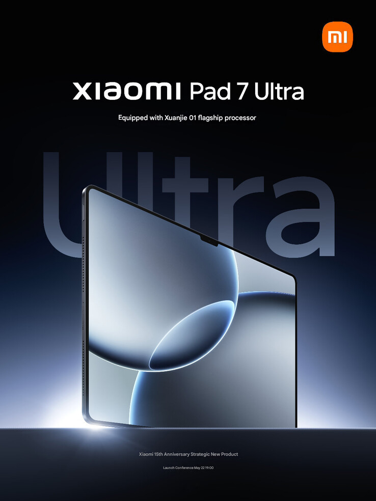 La nuova immagine teaser di Xiaomi Pad 7 Ultra (Fonte immagine: Xiaomi - traduzione automatica)