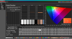 ColorChecker dopo la calibrazione (P3)