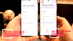Galaxy S22 Ultra - 3DMark Wild Life Extreme. (Fonte: Erdi Özüağ su YouTube)