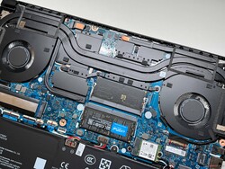 Gigabyte Aero X16: Unità di raffreddamento
