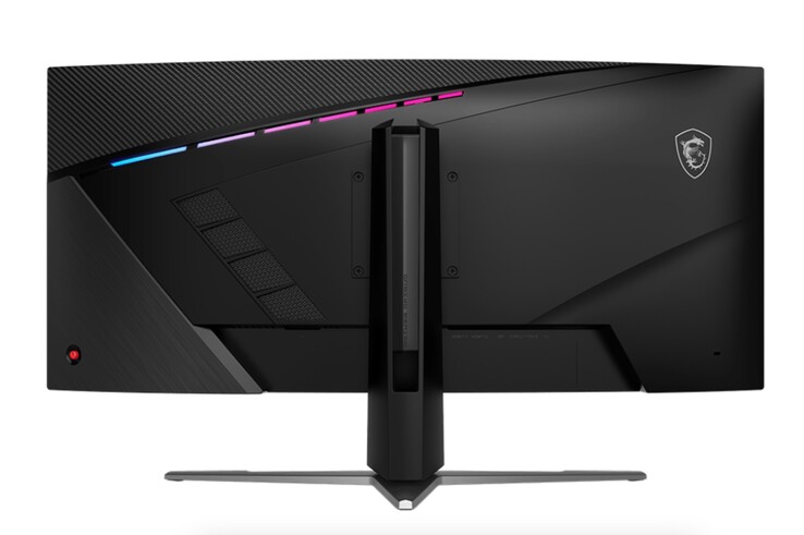 MSI MPG 346CQRF X24 dispone di una serie di porte, tra cui HDMI 2.1 e DP 1.4a. (Fonte: MSI)
