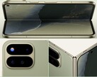 Presunti rendering ufficiali del Pixel 11 Pro Fold.
