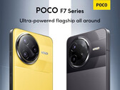 Poco F7 Pro e Poco F7 Ultra potrebbero essere affiancati da un terzo smartphone della serie Poco F7 nel corso della stagione. (Fonte immagine: Xiaomi - modificato)