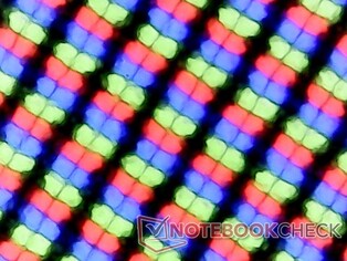 Matrice di subpixel con rivestimento opaco