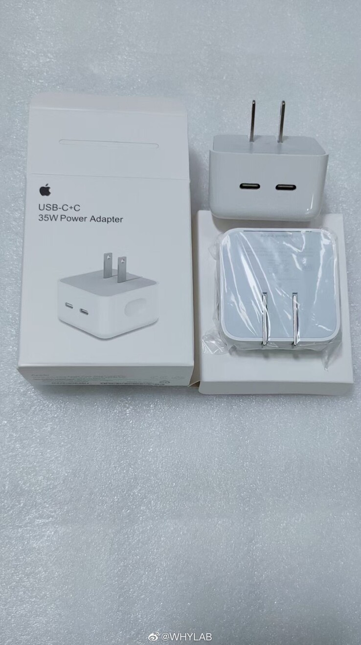 La fuga di notizie sul "nuovo Apple Power Adapter" ha un difetto sottile, ma potenzialmente significativo. (Fonte: WHYLAB via Weibo)