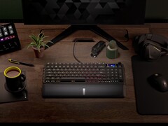 Tastiera da gioco Vanguard 96 Pro effetto Hall. (Fonte: Corsair)