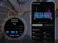 La versione beta 24.04 di Garmin risolve i problemi con il nuovo strumento di variazione della respirazione (nella foto) per alcuni smartwatch Forerunner. (Fonte: Garmin)