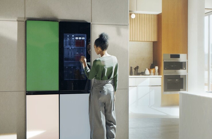 Il frigorifero LG InstaView con MoodUP (fonte: LG)