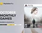 Il banner dei giochi gratuiti di PlayStation Plus per il mese di ottobre (Fonte: Sony PlayStation, Konami con modifiche)