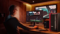 Lenovo ha lanciato la sua linea di ThinkStation più potente, con CPU Intel Xeon Scalable di quarta generazione e GPU Nvidia RTX 6000 Ada. (Fonte: Lenovo)