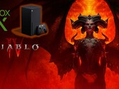 Una Xbox Series X a tema Diablo IV sarebbe in lavorazione (immagine via @bilibili_kun su Twitter)
