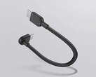 Il cavo intrecciato da USB-C a USB-C 3A di Xiaomi (10 cm) (nella foto) sarà distribuito a livello globale. (Fonte: Xiaomi)
