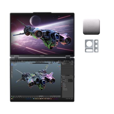 Yoga Book Pro 3D frontale