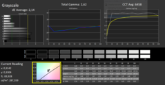 CalMan ColorChecker Greyscale (calibrato)