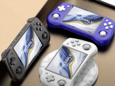 Il nuovo palmare di gioco di Helegaly potrebbe essere lanciato in tre varianti di colore. (Fonte immagine: via Retro Handhelds)