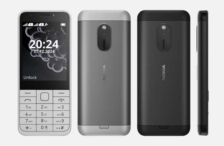 Nokia 230 (2024). (Fonte: HMD Global)