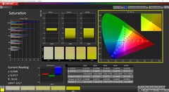 Saturazione CalMAN calibrata