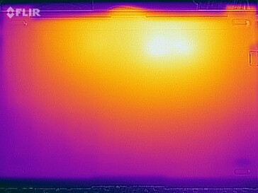 Stress test di resistenza alle temperature di superficie (in basso)