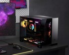 PC da gioco precostruito Corsair Vengeance a5100 mostrato sulla scrivania (Fonte: Corsair con modifiche)